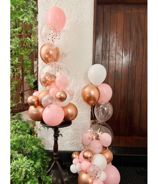 Bridal Shower Bubble Balloon Table Piece