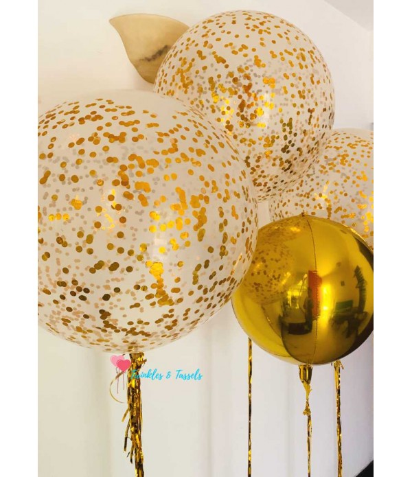 Giant Confetti Helium Balloon