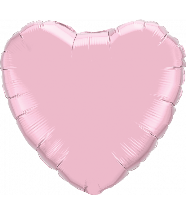 Pink Heart Foil Balloon - 18"