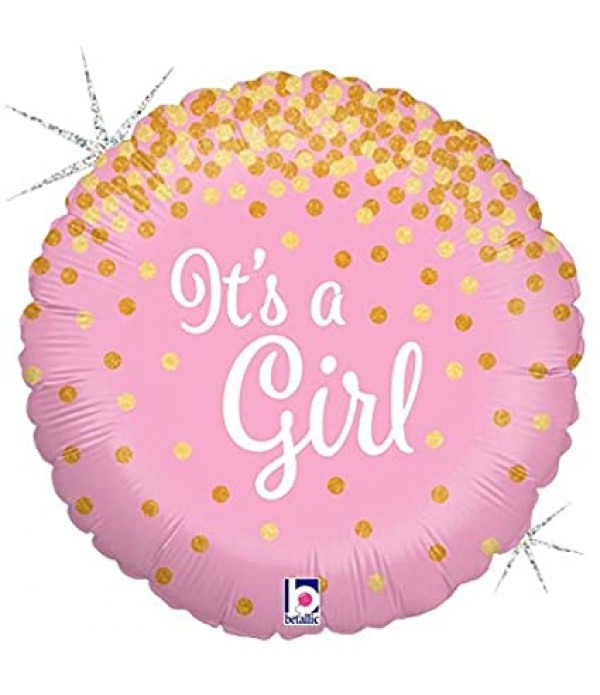It's a Girl Foil Balloon 