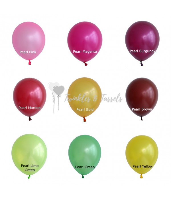 Latex Helium Balloons - 11"