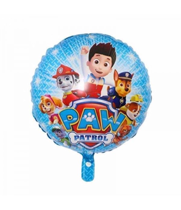 Paw Patrol Round Foil Balloon 