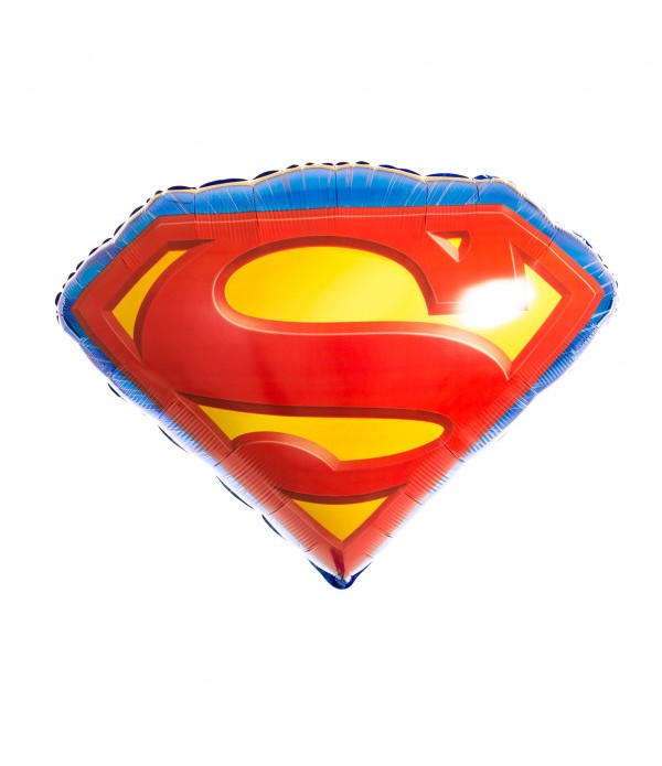 Superman Emblem Foil Balloon 