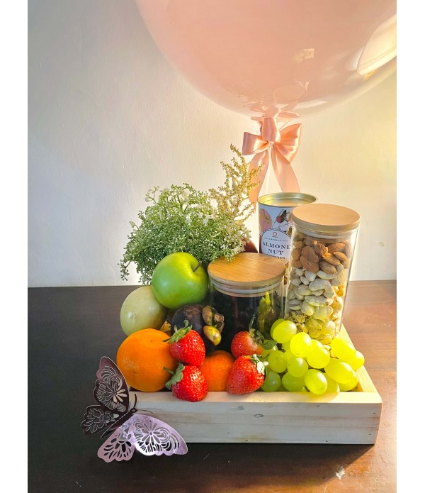 Fruity Nut Delight Mother's Day Basket