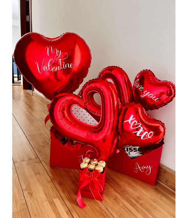Ferrero Love Heart Balloon Box - Mini