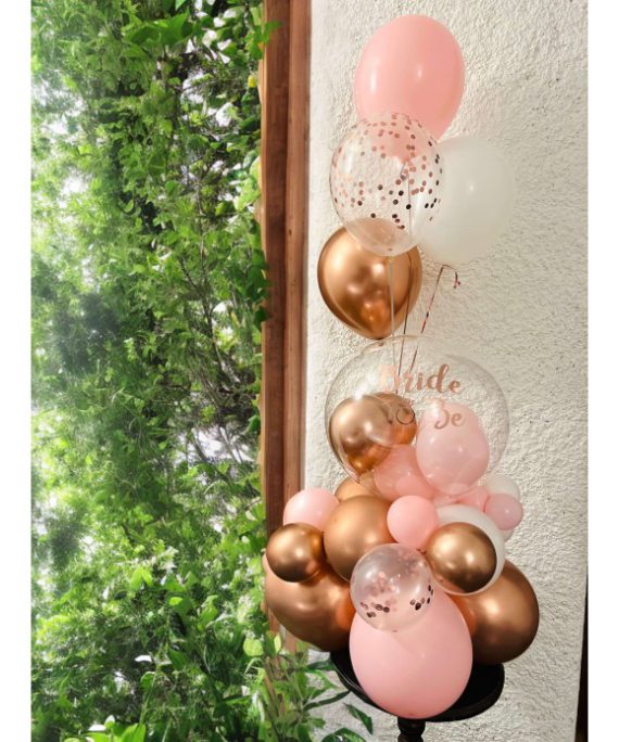 Bridal Shower Bubble Balloon Table Piece