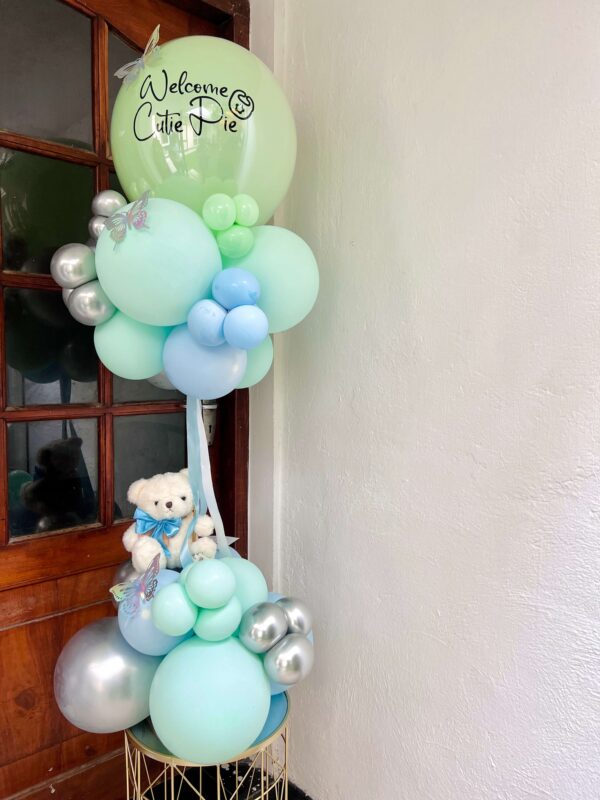 Welcome Baby Balloon Stand