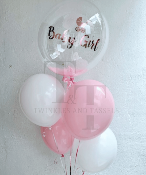 Welcome Baby Deluxe Helium Balloon Bouquet