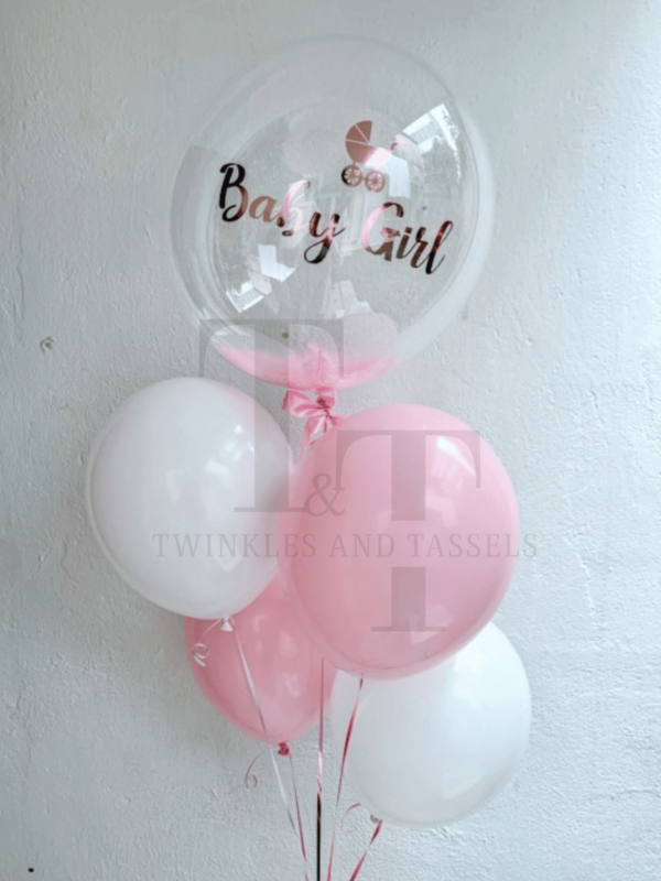 Welcome Baby Deluxe Helium Balloon Bouquet