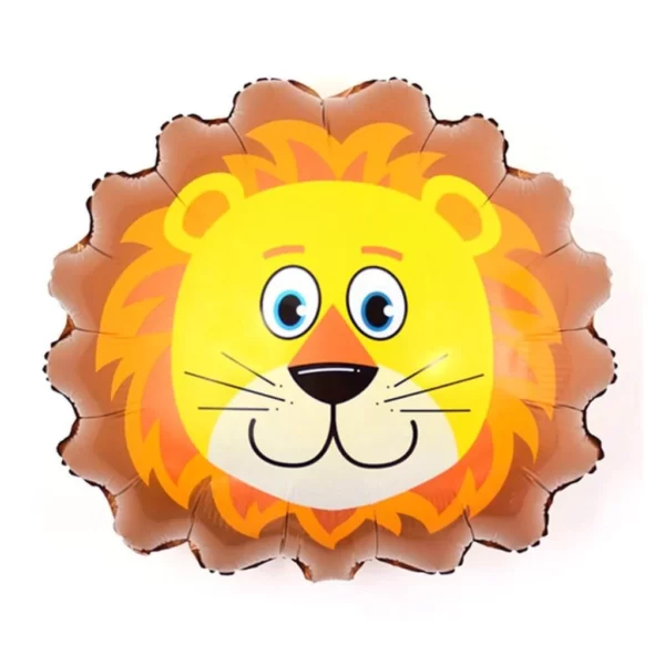 Lion Face Animal Foil Balloon