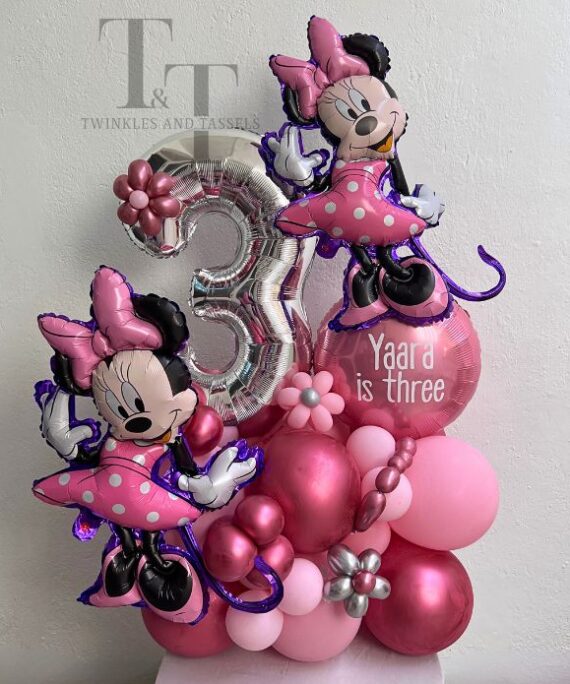 Minnie Mouse Balloon Bouquet