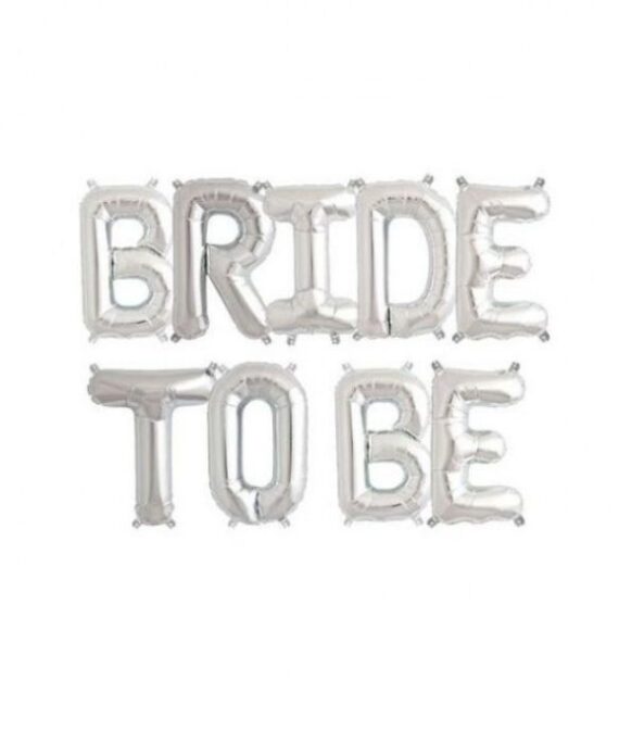 Bride to be silver