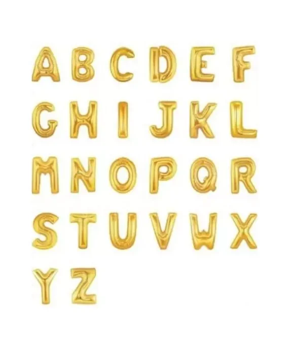 Foil Letter Balloons - 16 inch