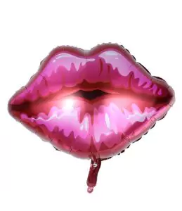 Kissy Lip Foil Balloon