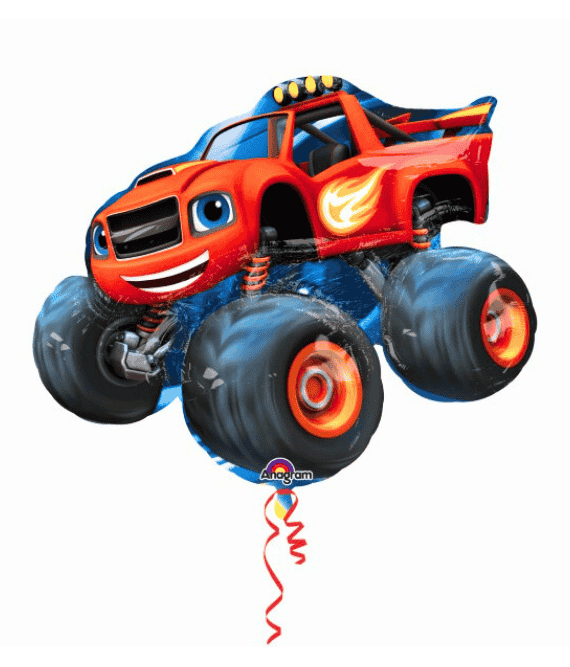 Monster Truck Foil Balloon