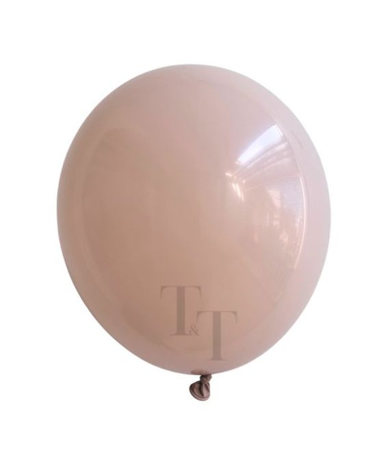 Sand White Colour 12" Helium Balloon