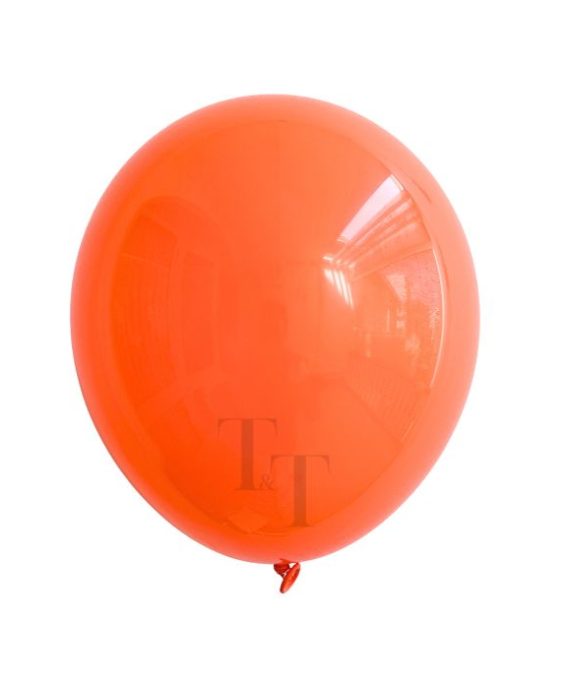 Orange Colour 12" Helium Balloon