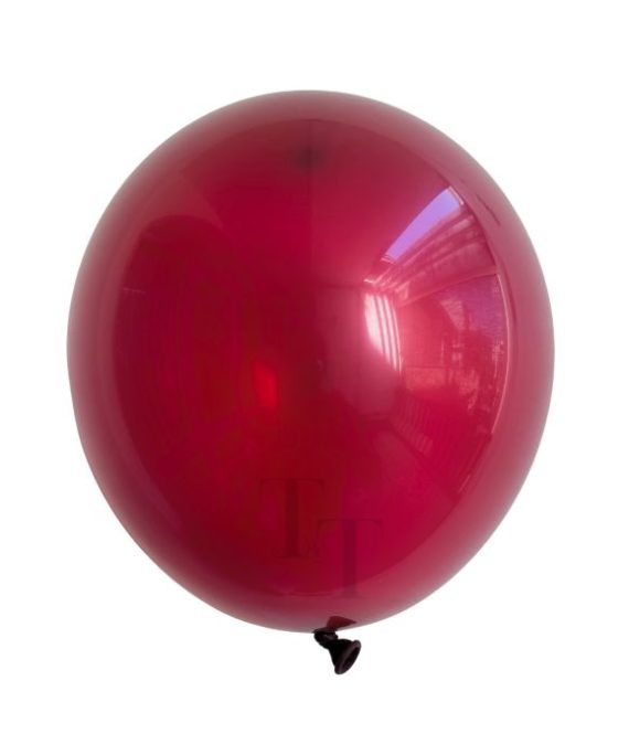 Crystal Burgundy Colour 12" Helium Balloon