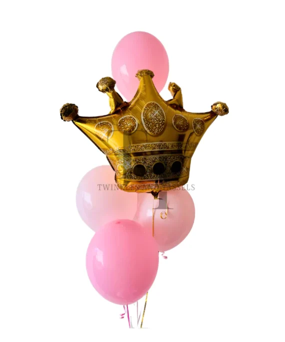 Pink Royal Delight Balloon Bunch