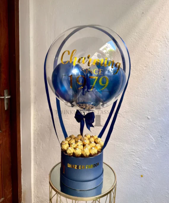 CHARMING Ferrero balloon box